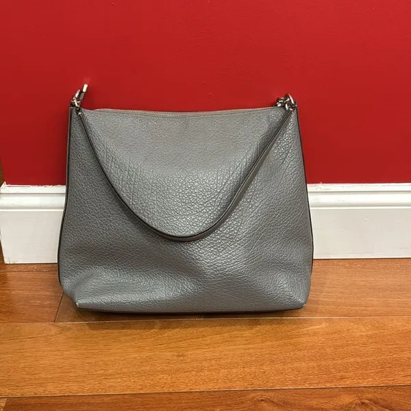 Coach‎ Gray Marlon Hobo Leather Women's Bag - Image 2