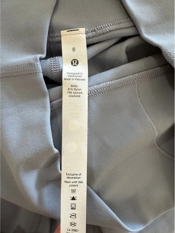 Lululemon Align High Rise 28” Chambray Size 8 NWT - Image 6