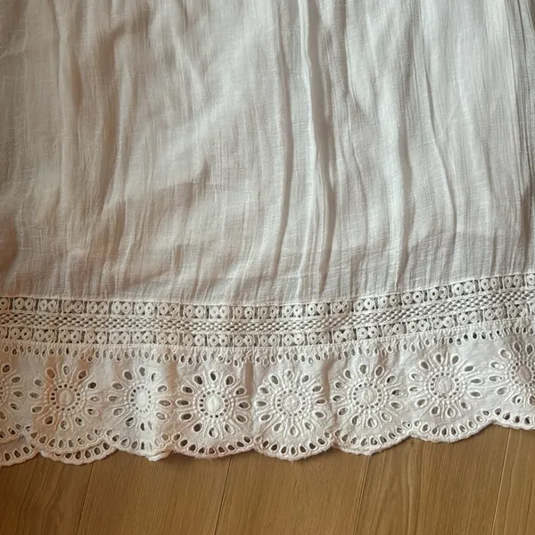 ZARA WHITE DRESS - Image 5
