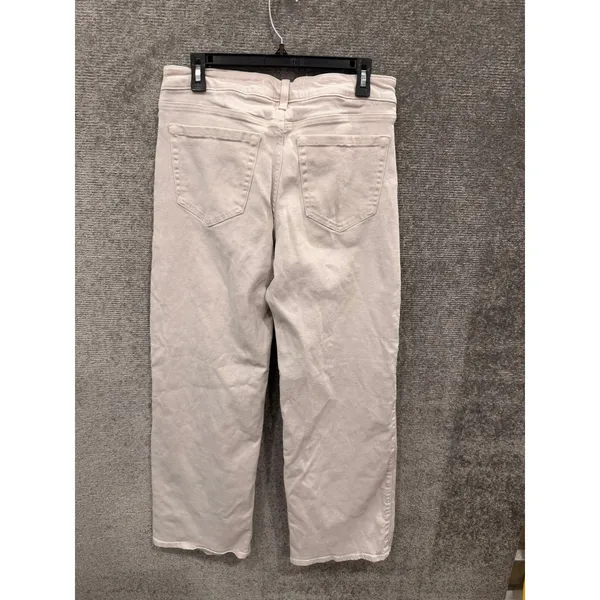Hollister Women Jeans 29 Long Beige Low-Rise Baggy Relaxed Fit Denim - Image 6