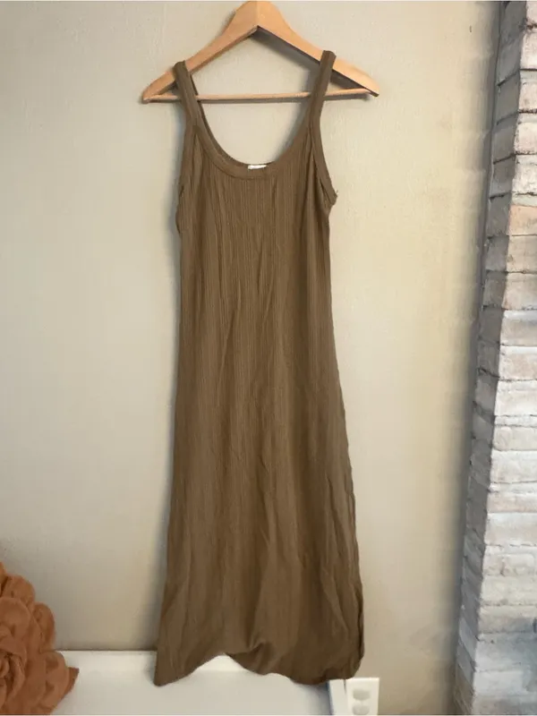 VITAMIN A Ribbed Maxi‎ Dress - Image 2