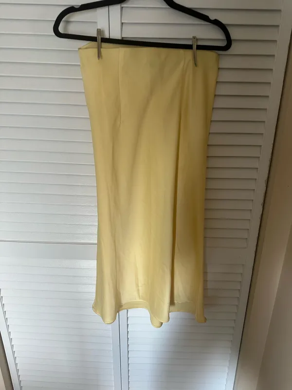 Rachel Zoe Midi Skirt Satin - Image 2