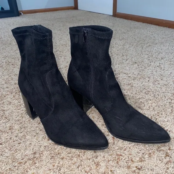 Steve Madden Suede Ankle Booties - Image 3