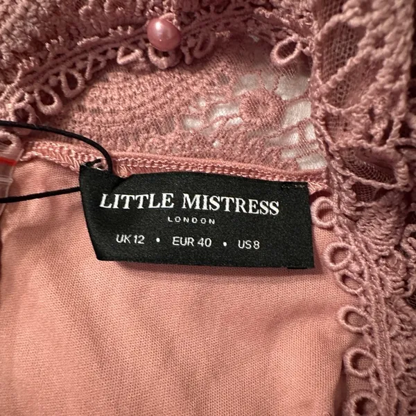 Little Mistress At First Blush Midi Dress - NWT - Size 8 - Image 9