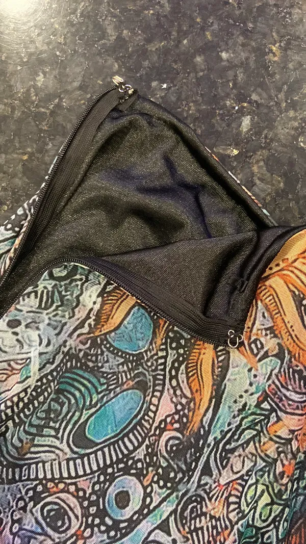 Printed Skirt Black Size M - Image 3