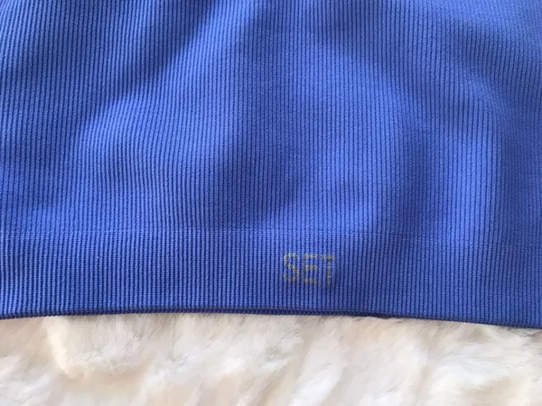 Set Active Ribbed One Shoulder Bra - Image 3