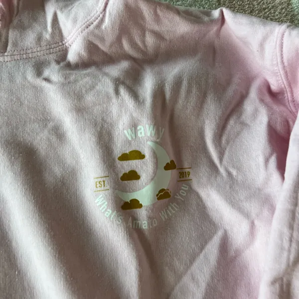 Gildan Pink Heavy Blend Hoodie - Image 2