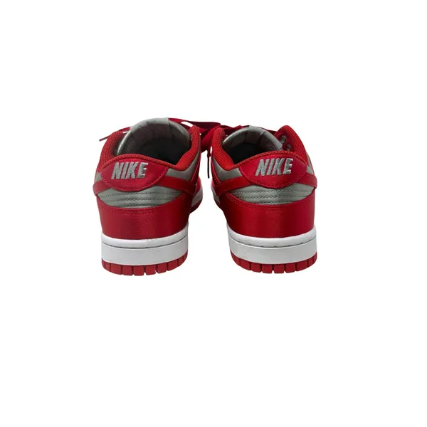 Nike Dunk Low UNLV Satin Varsity Red Metallic Silver Sneakers Women's Size 7 - Image 6