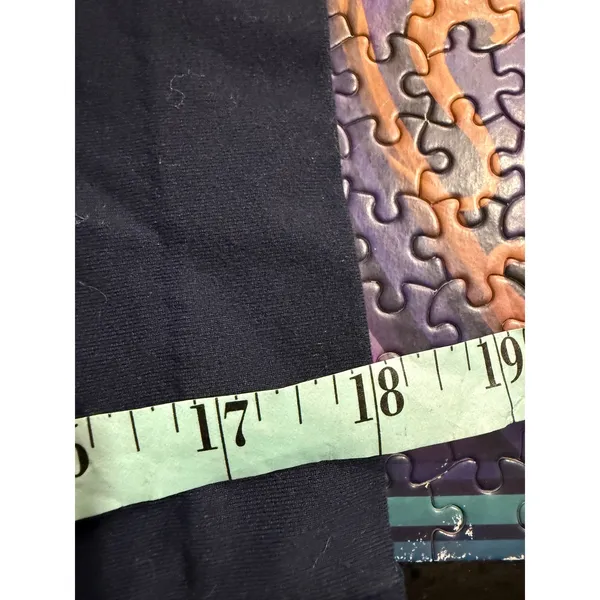 Athleta Mens Navy Blue Athletic‎ Shorts Zipper Pockets Size S Activewear - Image 5