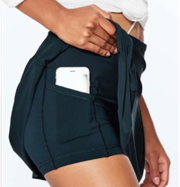 Lululemon Lost In Pace Skirt (Tall) (15") - 'Submarine' - Image 3