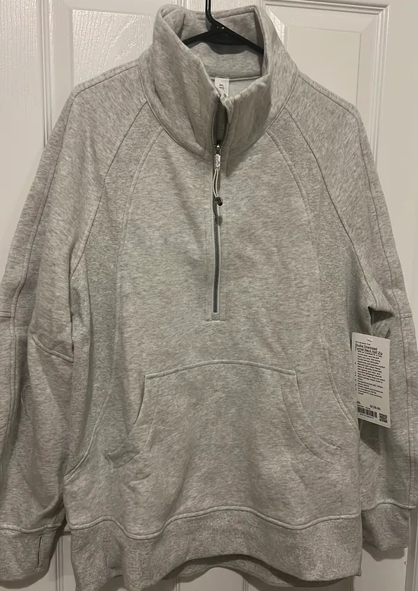 Lululemon Scuba Oversized Funnel - Neck half Zip Long - Image 2