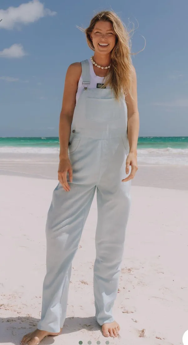 Daily Drills Linen Overalls - Image 2