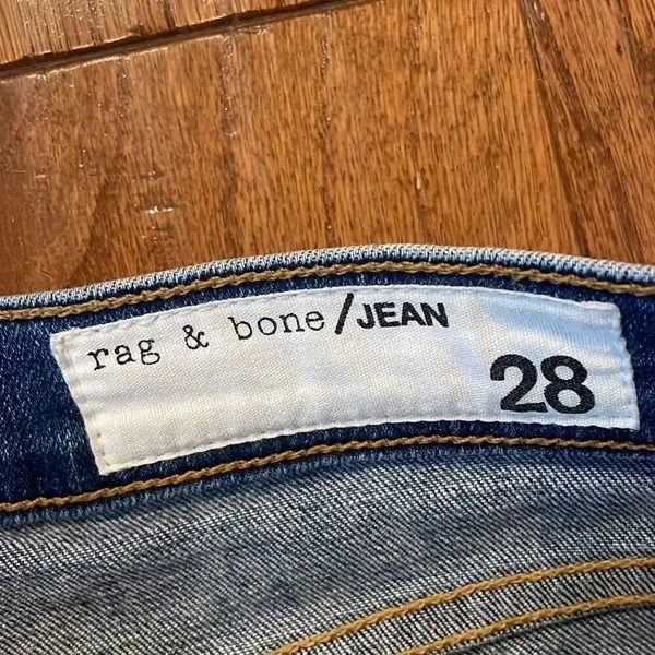 Rag & Bone 10” high rise crop flare jeans size 28 - Image 7
