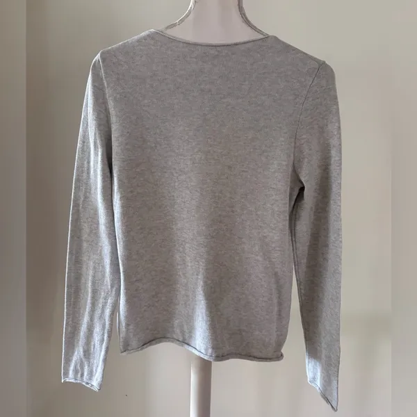 JOHN GALT Gray Long Sleeve Shirt - Image 2