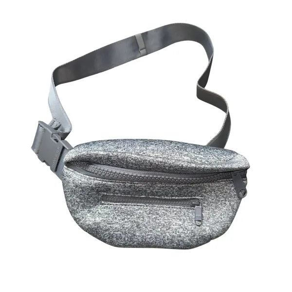 Dagne Dover Ace Fanny Pack Unisex S/M Heather Grey Good Neoprene Waist Bag - Image 4
