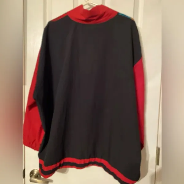 Vintage 90’s Silver Threads zip up shirt 2XL - Image 2
