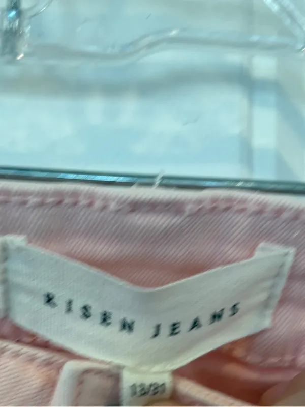 Risen pale pink jeans size 13/31 - Image 5