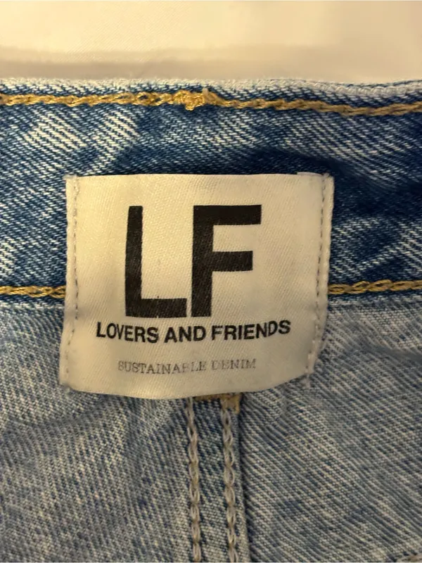 Lovers and Friends Jack High Rise Cut Off Denim Shorts 30 - Image 2
