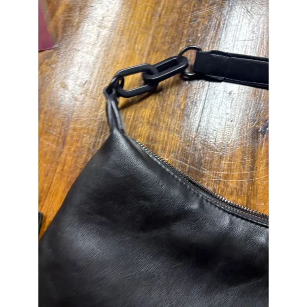 Simply Vera Vera‎ Wang Black Shoulder Bag And Wallet - Image 3
