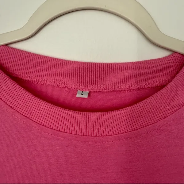 Pink long sleeve, L size, super soft - Image 2