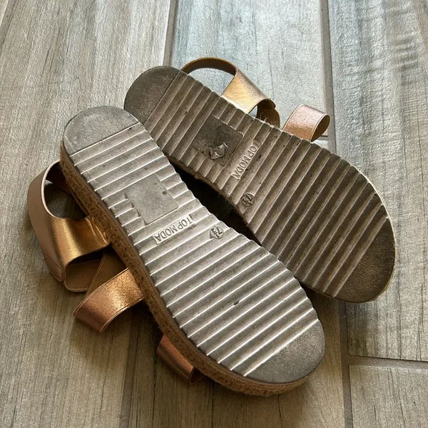Top moda metallic sandals - Image 5