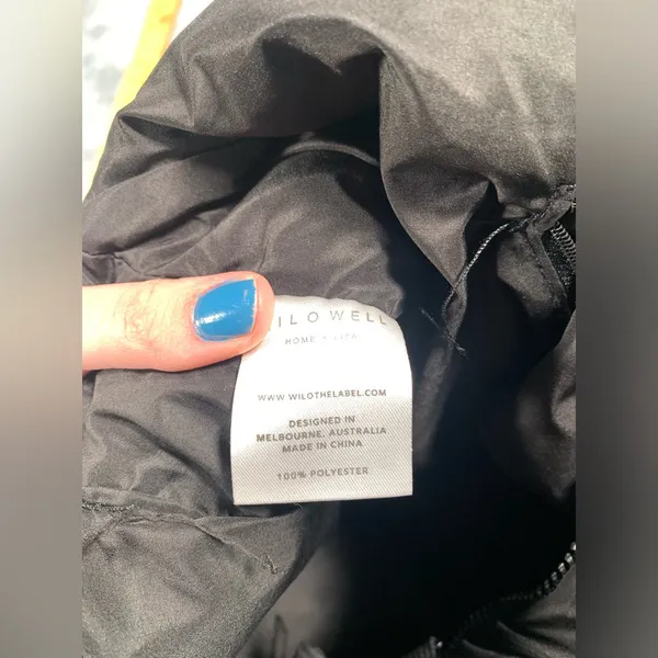 Wilo the label Black puffer gym Bag - Image 7