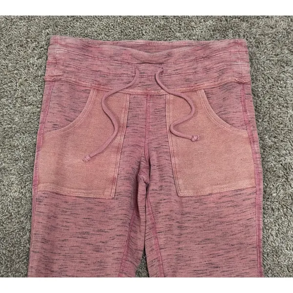 FREE PEOPLE Movement Kyoto High-Rise Leggings Pants Pockets Dusty Pink Sz XS - Image 5