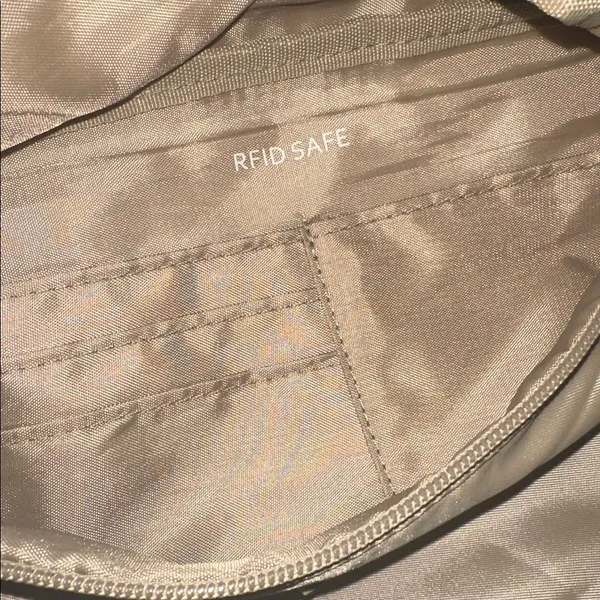 FOLDIE tan color crossbody Bag with RFID waterproof - Image 13