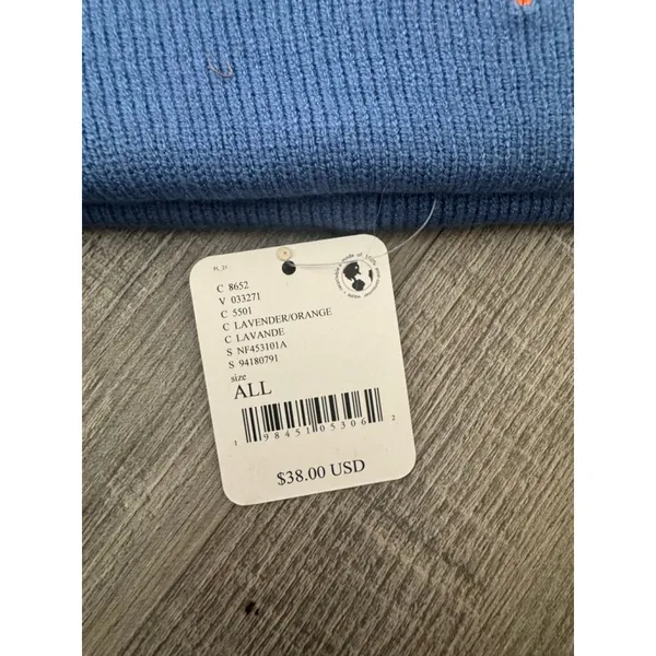 FP Movement Iconic Buti Beanie NWT Lavendar/Orange - Image 6
