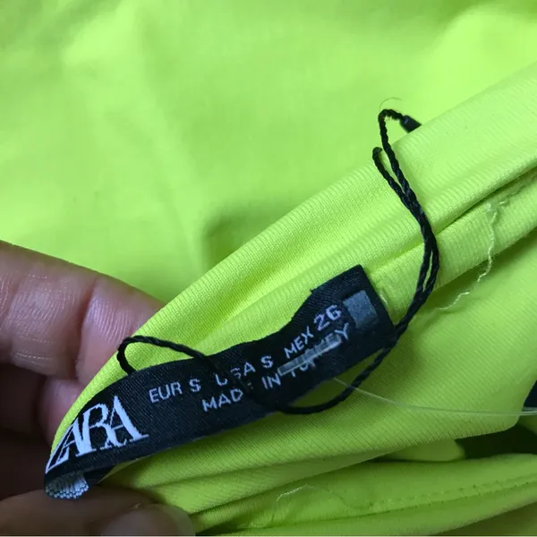 Zara Lime Green Bodysuit NWT - Image 7