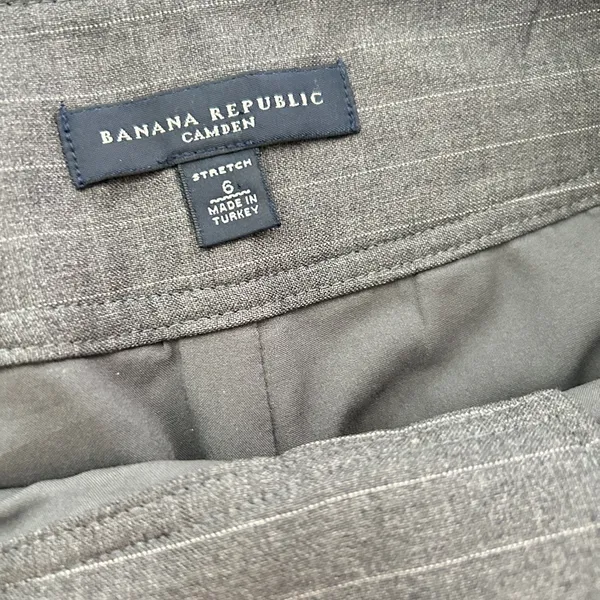 Like new Banana Republic wide leg 96% wool Pants size 6 - Image 3