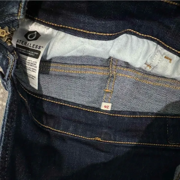 New Levi's Skinny‎ Dark Wash Denim Overall Size 26 Casual Nomcore Minimalist - Image 7