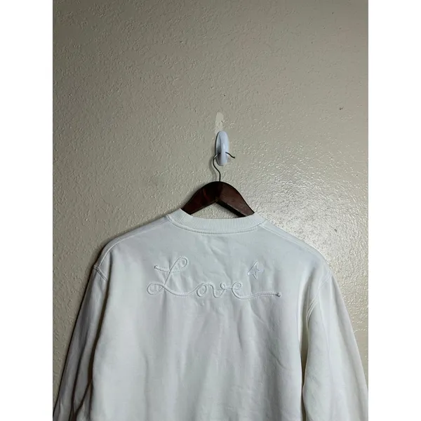 Golden Goose Deluxe Brand Love Embroidered Crewneck Sweatshirt size S Italy - Image 6