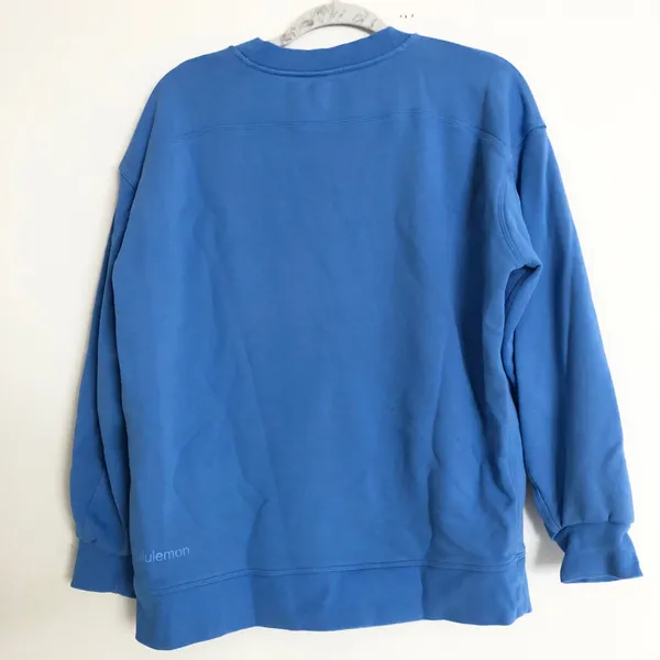 Lululemon Perfectly Oversized Crew *Graphic Blue Nile 4 - Image 8