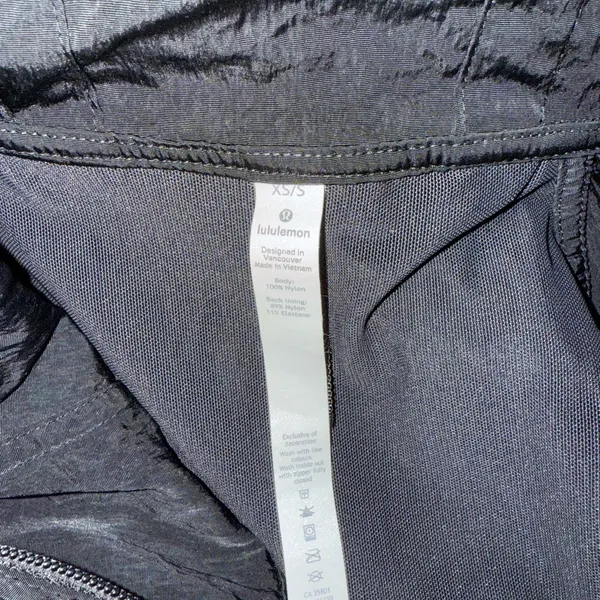 Lululemon Seek Vistas 1/2 Zip Jacket black XS/S - Image 6