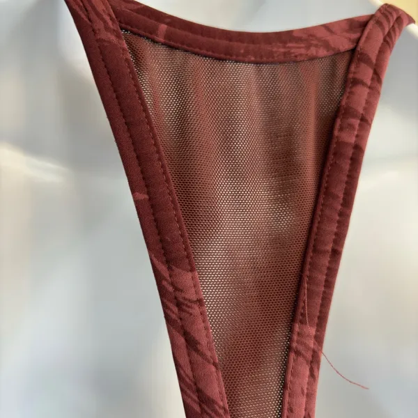 Gymshark GS Power Sports Bra Ruched Training Mesh Marble‎ Print XS - Image 5