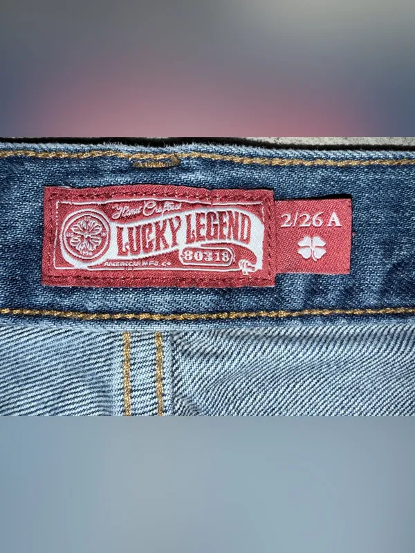Lucky Brand Rust Jacket with Blue Washed Ankle Jeans - Image 4