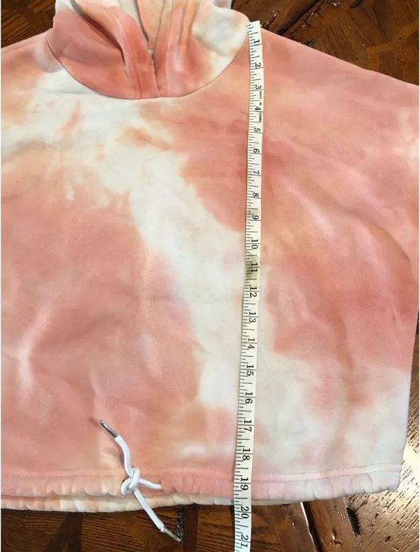 Cropped Hoodie Size M - Image 6