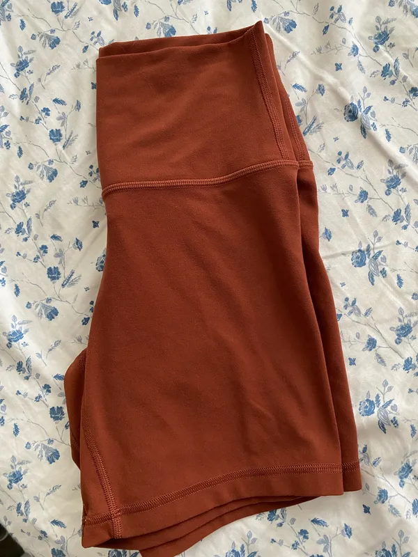 lululemon dark terracotta align short - Image 7