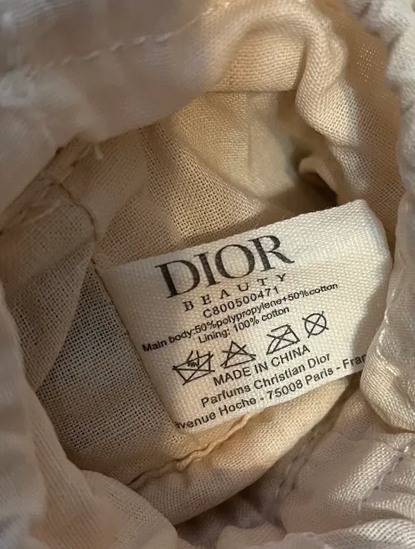 Dior Makeup Cosmetic Case Purse Pouch Shoulder Bag - Image 4