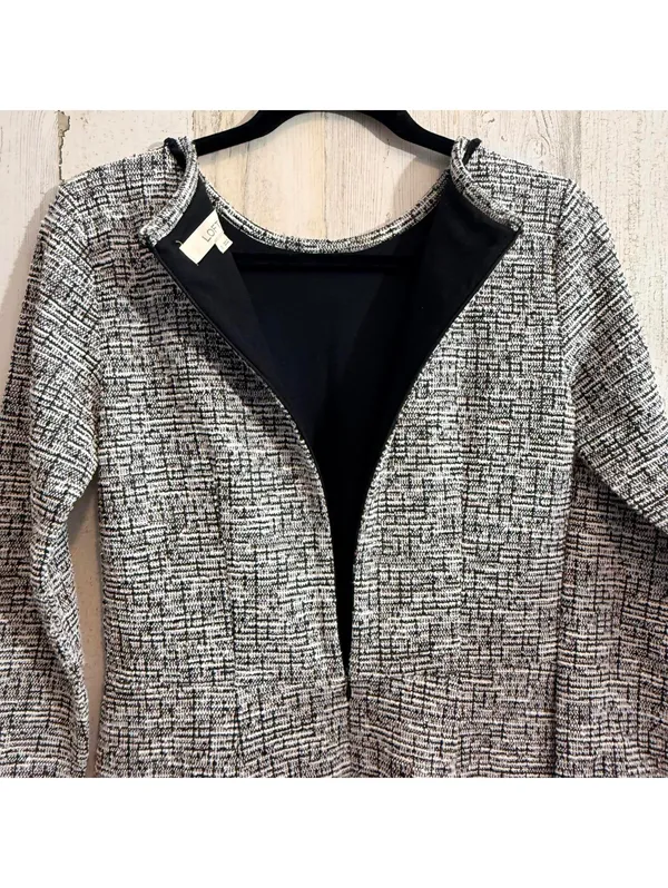 LOFT Women's Size 2 Shimmer Tweed Fit and Flare - Image 7