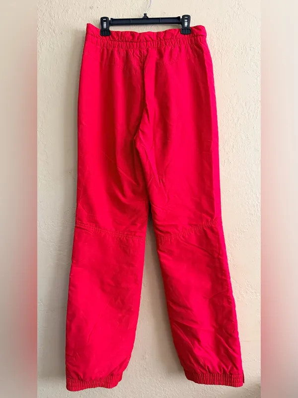 Women's Bright Pink Insulated Snow Jogger Pants - Image 2