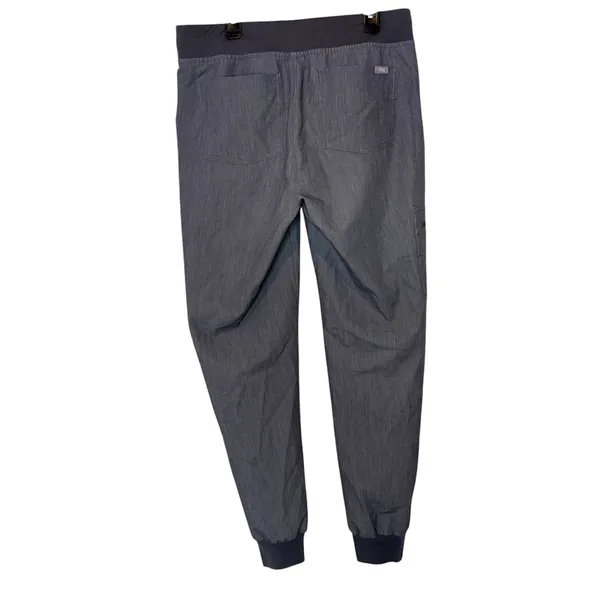 FIGS Womens Zamora Jogger Scrub Pants Size Small Gray PO# 1518 - Image 2