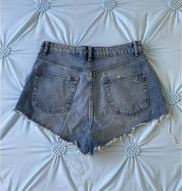 ZARA Jean Shorts High-Waisted - Image 6