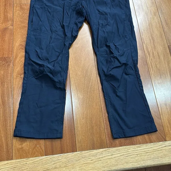 Prana Halle Straight Fit Pants‎ Womens Navy Blue Hiking Outdoor Trousers 10 - Image 3