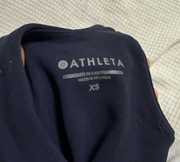 Athleta Navy Top - Image 3