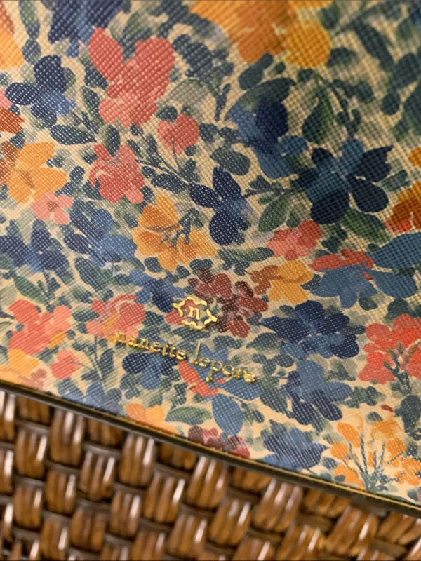 Nanette Lepore Floral Shoulder Purse - Image 2