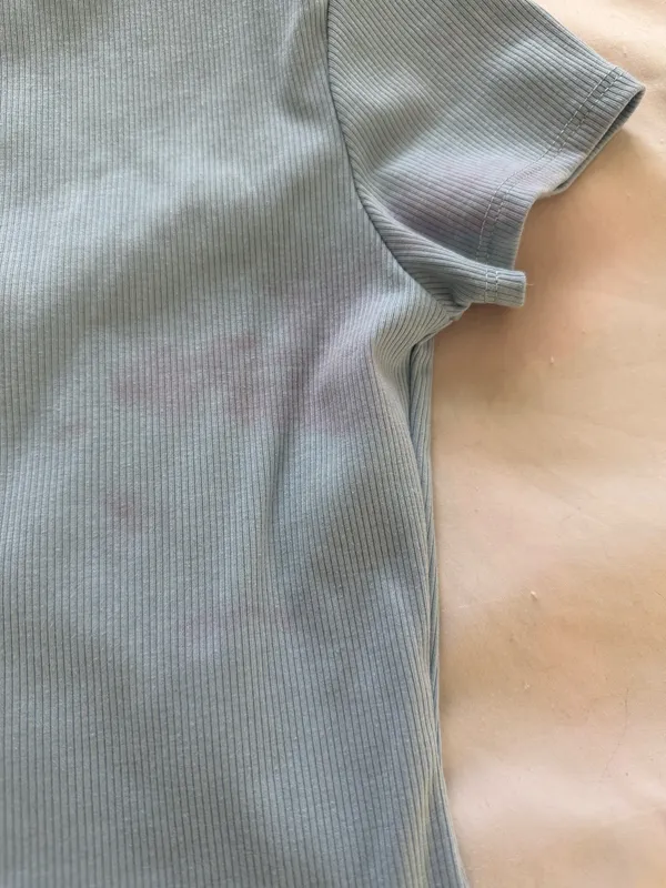 Light Blue Button Up Top - Image 6