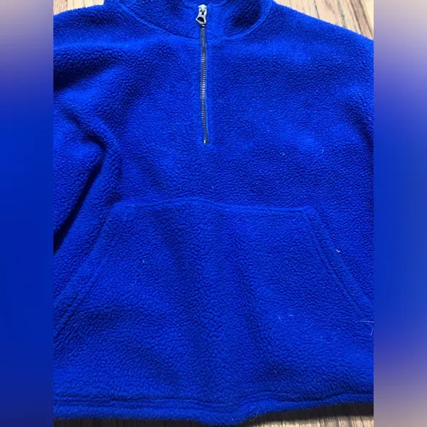 American eagle small blue fleece - Image 2