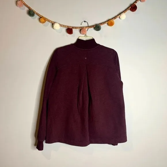 Lululemon Maroon Pleat to Street Bomber jacket - Image 5
